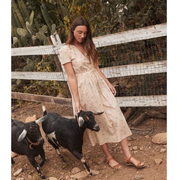 ♥️ Christy Dawn Dress Cream Rose - Picture 5 of 8